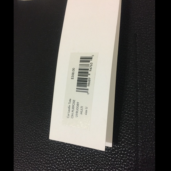 SOLD NWT KATE SPADE ON PURPOSE LEATHER CAT TOTE - Picture 6 of 8